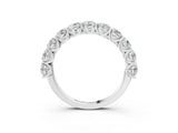 White gold Round Diamond Shared Prong Eternity Band_55
