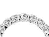 White gold Round Diamond Shared Prong Eternity Band_56