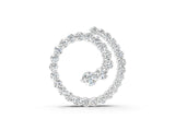 White gold Round Diamond Spiral Pendant with Prong Setting_18