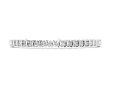 White gold Round Diamond Spiral Tennis Bracelet with Prong Setting_10