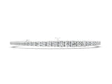 White gold Round Diamond Tennis Bracelet with Four-Prong Setting on a White Gold Band_10