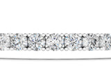 White gold Round Diamond Tennis Bracelet with Prong Setting in White Gold_1