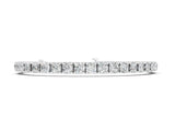 White gold Round Diamond Tennis Bracelet with Prong Setting