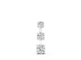 White gold Round Diamond Triple Bar Pendant with Four-Prong Setting_6