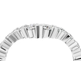 White gold Round Diamond V-Shaped Prong Set Eternity Band_6