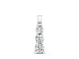 White gold Round Diamond Vertical Prong Pendant_3