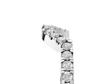 White gold Round Diamond Wavy Eternity Band with Prong Setting_17