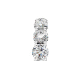 White gold Round Diamond Woven Full Eternity Band_11