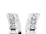 White gold Round Moissanite Channel-Set Chevron Band_11