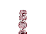 White gold Round Morganite Eternity Band with U-Prong Setting_35
