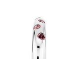 White gold Round Morganite Flush-Set Comfort Fit Band_11