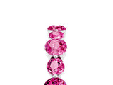 White gold Round Pink Sapphire Scalloped Prong Set Eternity Band_35