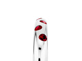 White gold Round Ruby Flush-Set Comfort Fit Band_11