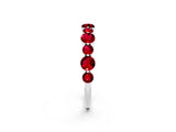 White gold Round Ruby Scalloped Prong Set Eternity Band_20