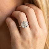 White gold Round Solitaire Diamond Ring with Six-Prong Setting on a Classic Band_14