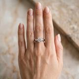 White gold Round Solitaire Engagement Ring with Six-Prong Setting and Comfort Fit Band_6