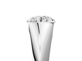 Platinum 3.00 Carat F VVS2 Round Solitaire Tension Set Diamond Ring