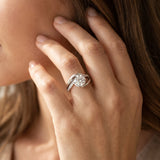 White gold Round Solitaire Tension-Set Diamond Split Shank Ring_27