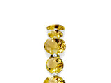 White gold Round Yellow Sapphire Scalloped Prong Set Eternity Band_35