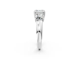 White gold Three-Stone Asscher Cut Cut Diamond Ring with Channel Set Band and Four-Prong Setting_52