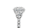 White gold Three-Stone Cushion Cut Cut Diamond Pavé Band with Prong Setting_24