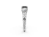 White gold Three-Stone Fancy Black Asscher Cut Cut Diamond Ring with Channel-Set Band and Prong Setting_22
