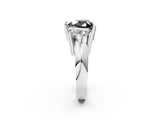White gold Three Stone Fancy Black Heart Cut Cut Channel Set Diamond Ring_26