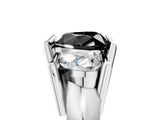 White gold Three Stone Fancy Black Heart Cut Cut Channel Set Diamond Ring_29