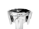 White gold Three Stone Fancy Black Marquise Cut Cut Channel Set Diamond Ring_29