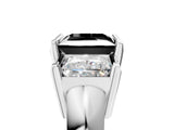 White gold Three Stone Fancy Black Princess Cut Cut Channel Set Diamond Ring_29