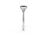 White gold Three-Stone Fancy Black Radiant Cut Cut Diamond Pavé Band with Prong Setting_29