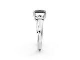 White gold Three-Stone Fancy Black Radiant Cut Cut Diamond Ring with Channel Set Band and Four-Prong Setting_50