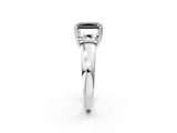 White gold Three-Stone Fancy Black Radiant Cut Cut Diamond Ring with Channel Set Band and Four-Prong Setting_56