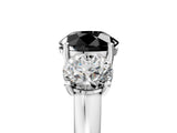 White gold Three-Stone Fancy Black Round Cut Cut Solitaire Ring with Classic Prong Setting_17