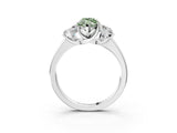 White gold Three-Stone Fancy Green Marquise Cut Cut Solitaire Ring with Classic Prong Setting_15