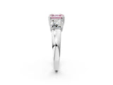 White gold Three-Stone Fancy Pink Asscher Cut Cut Diamond Ring with Channel Set Band and Four-Prong Setting_38