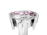 White gold Three Stone Fancy Pink Marquise Cut Cut Channel Set Diamond Ring_41