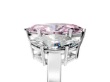White gold Three-Stone Fancy Pink Marquise Cut Cut Diamond Engagement Ring with Flat Band and Four-Prong Setting_17