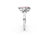 White gold Three-Stone Fancy Pink Marquise Cut Cut Diamond Ring with Channel Set Band and Four-Prong Setting_38