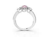 White gold Three-Stone Fancy Pink Marquise Cut Cut Diamond Ring with Channel Set Band and Four-Prong Setting_39