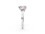 White gold Three-Stone Fancy Pink Pear Cut Cut Diamond Ring with Channel Set Band and Four-Prong Setting_14