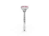 White gold Three-Stone Fancy Pink Radiant Cut Cut Diamond Pavé Band with Prong Setting_41
