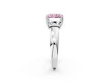 White gold Three-Stone Fancy Pink Radiant Cut Cut Diamond Ring with Channel Set Band and Four-Prong Setting_14
