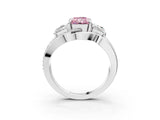 White gold Three-Stone Fancy Pink Radiant Cut Cut Diamond Split Shank Prong Set Ring_27