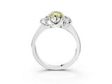 White gold Three-Stone Fancy Yellow Marquise Cut Cut Solitaire Ring with Classic Prong Setting_15