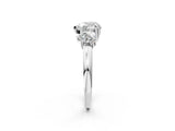 White gold Three-Stone Heart Cut Cut Diamond Ring with Channel Set Band and Four-Prong Setting_52