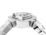 White gold Three-Stone Heart Cut Halo Pavé Diamond Ring_11