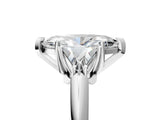 White gold Three-Stone Marquise Cut Cut Diamond Ring with Trillion Side Stones and Four-Prong Setting_20