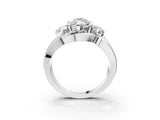 White gold Three-Stone Marquise Cut Cut Diamond Split Shank Prong Set Ring_10