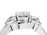 White gold Three-Stone Radiant Cut Cut Diamond Split Shank Prong Set Ring_23